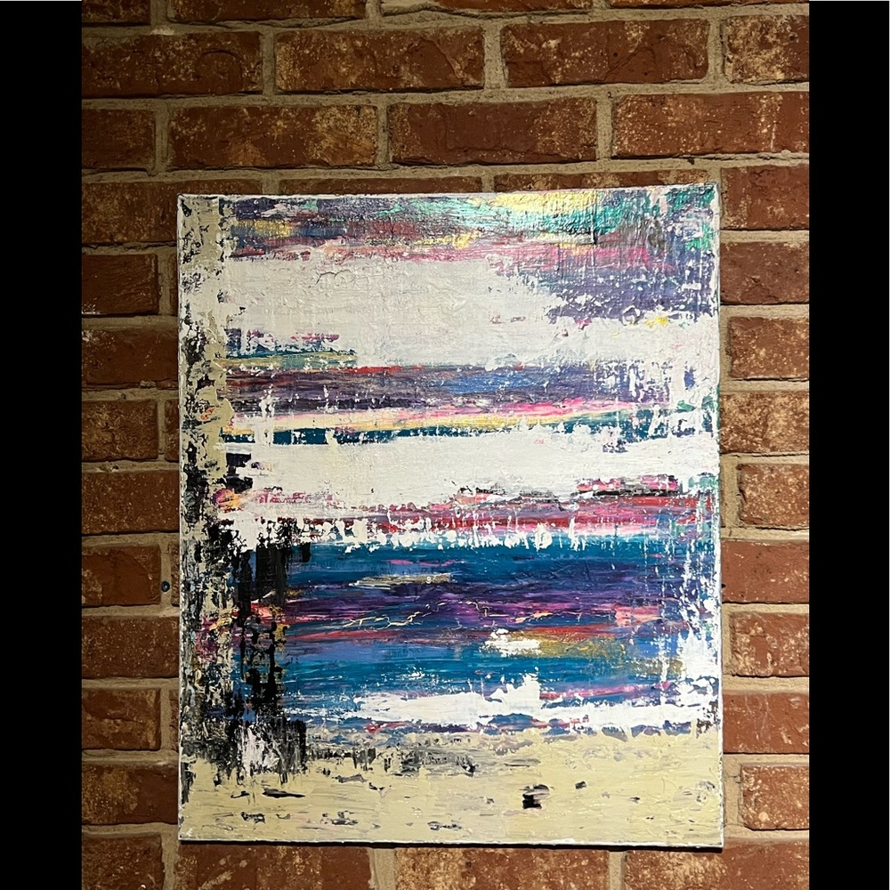 NWT One of a Kind 24”x20” Canvas Painting